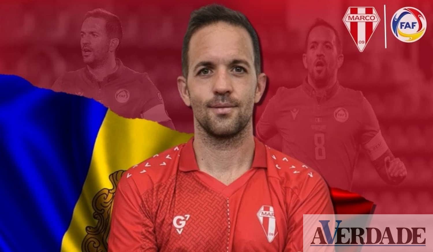 Márcio Vieira convocado pela primeira vez para a seleção de Andorra como jogador do Marco-09