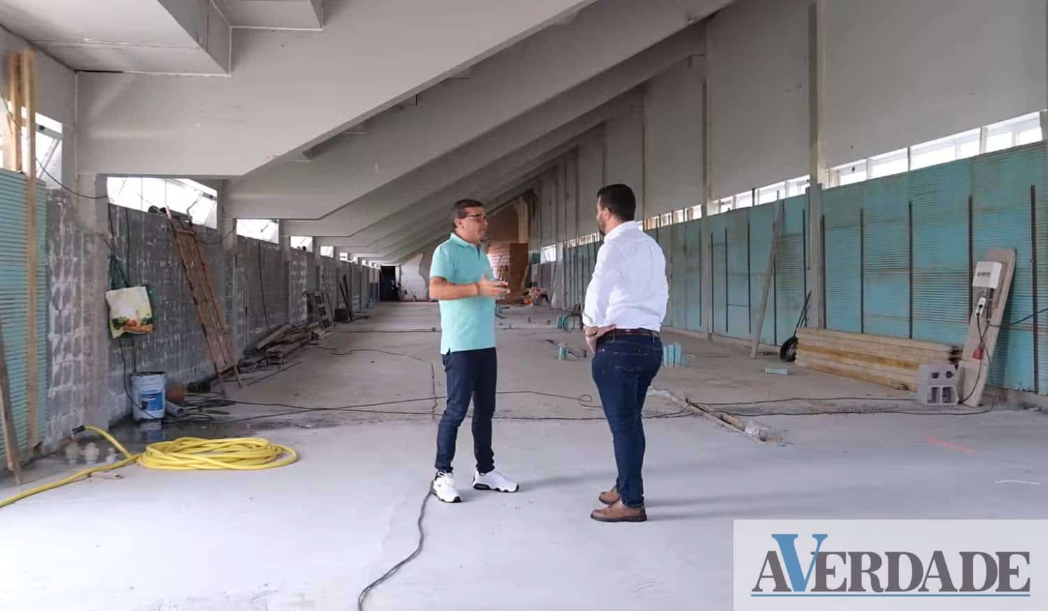 Município do Marco investe na reconstrução do interior das bancadas do Estádio de Alpendorada