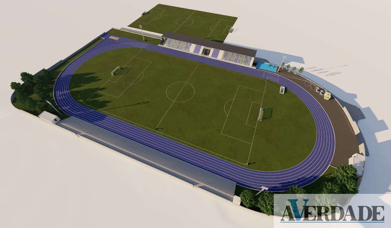 Pista de atletismo será uma das novidades da requalificação do Estádio Municipal de Cinfães