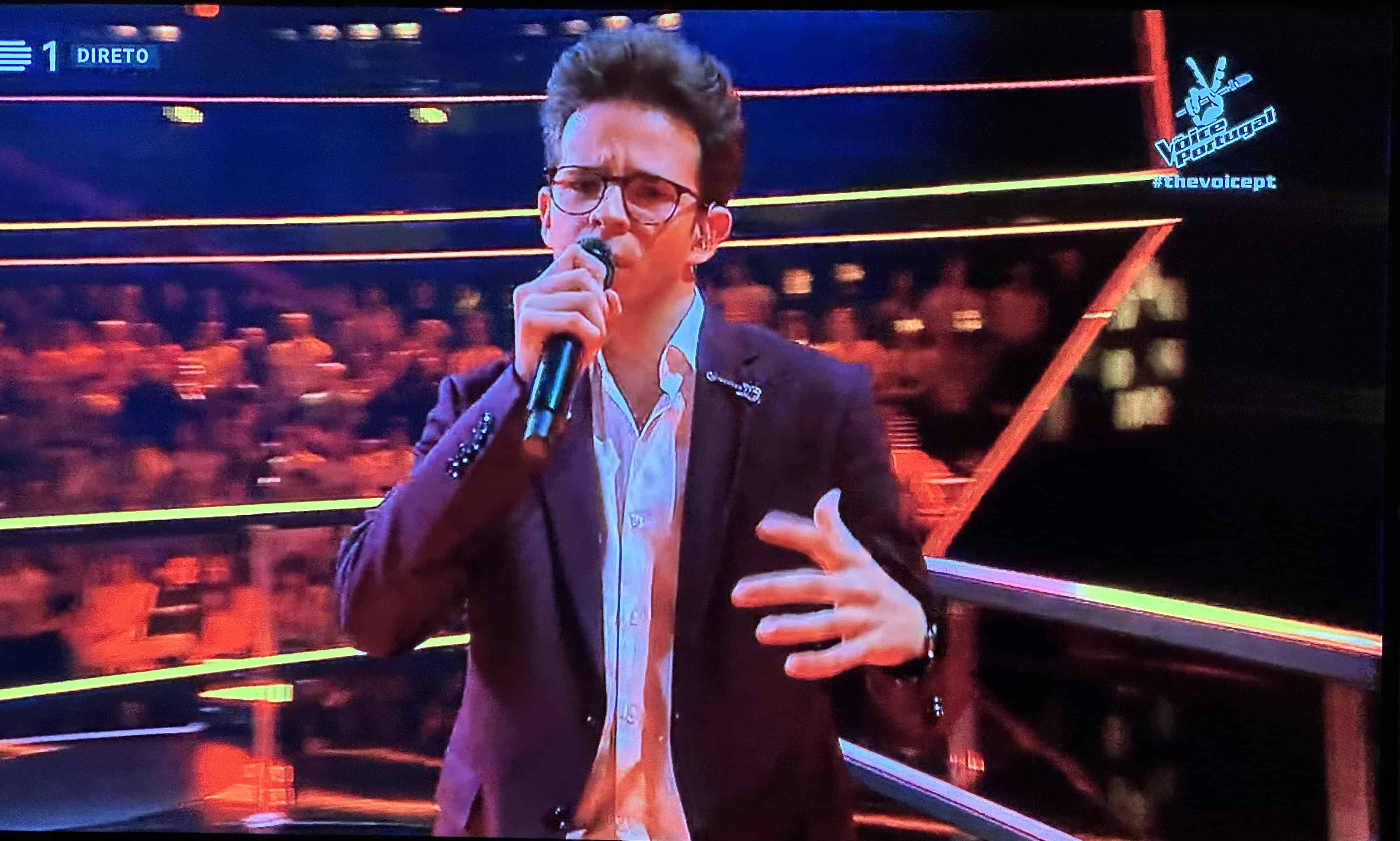 Marco: Zé Pedro Bacelar segue em frente no 'The Voice'