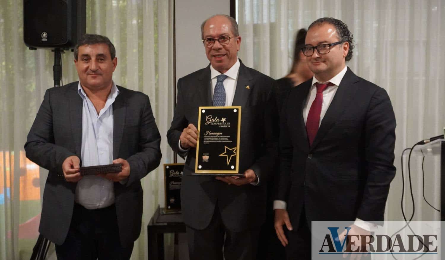 Rui Nabeiro homenageado na 1.ª Gala do Empresário de Cinfães