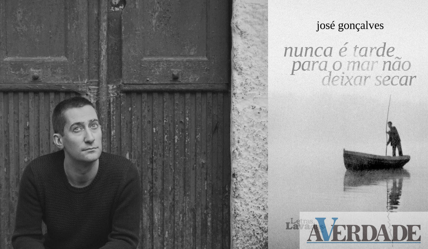 José Gonçalves vai apresentar livro "Nunca é tarde para o mar não deixar secar" em Amarante 