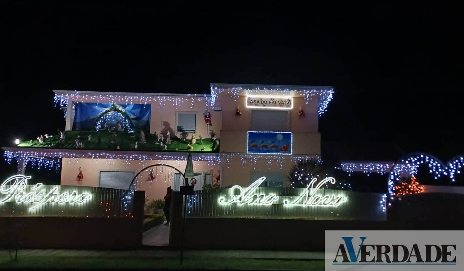Penafiel: Este ano a "Casa do Pai Natal" de Fonte Arcada oferece um presente às crianças