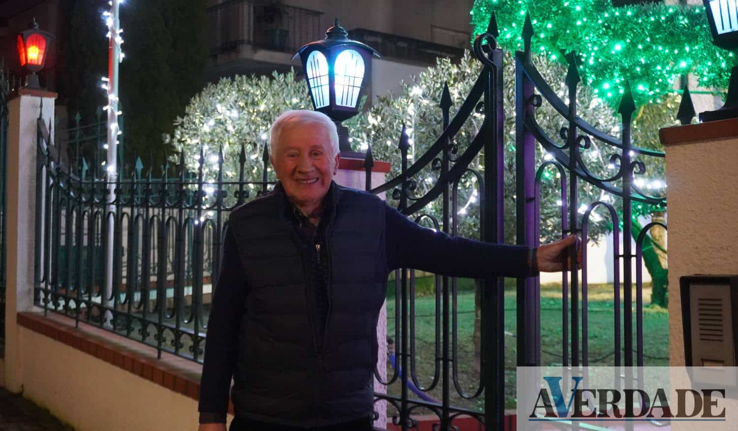 Joaquim Queirós tem "uma das casas mais iluminadas do Marco" nesta época de Natal