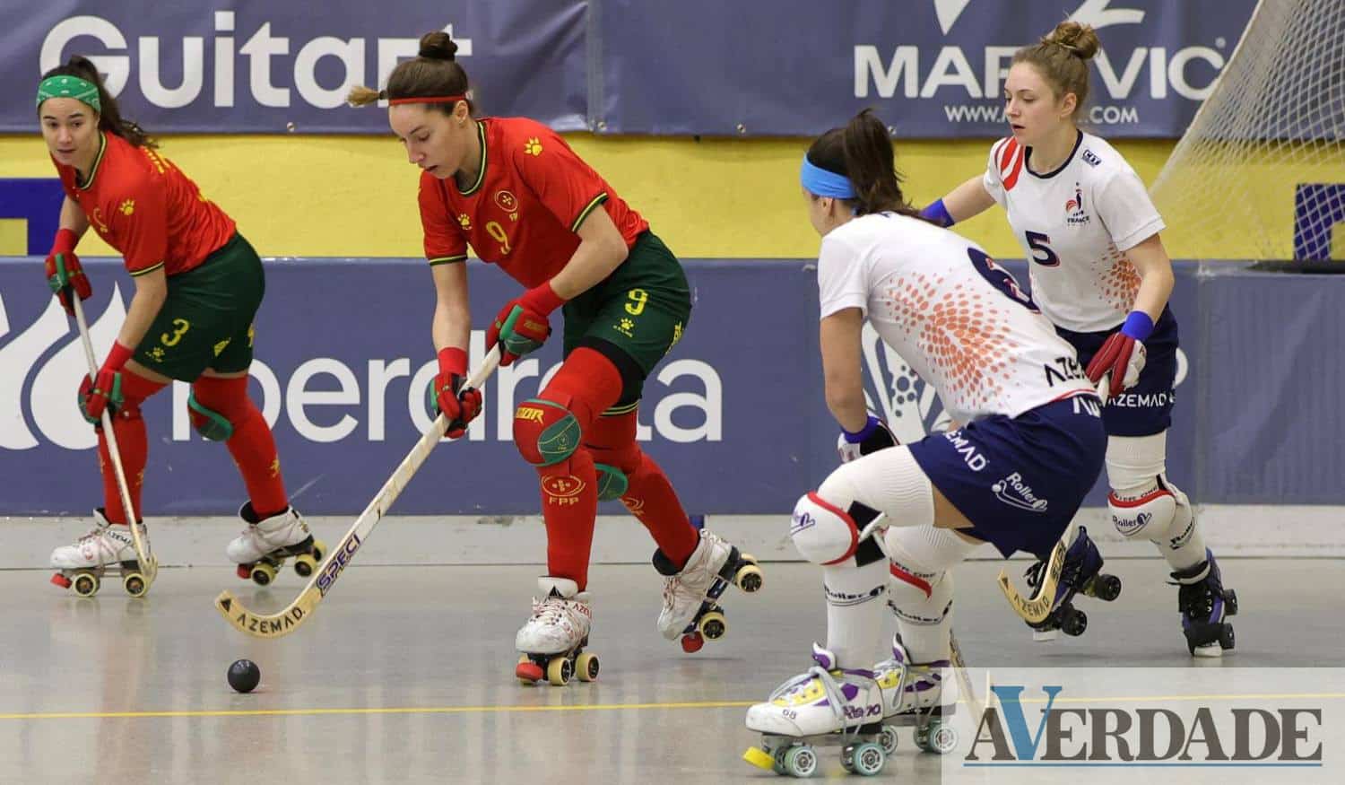 Seleção do marcoense Hélder Antunes apura-se para quartos de final do europeu feminino de hóquei