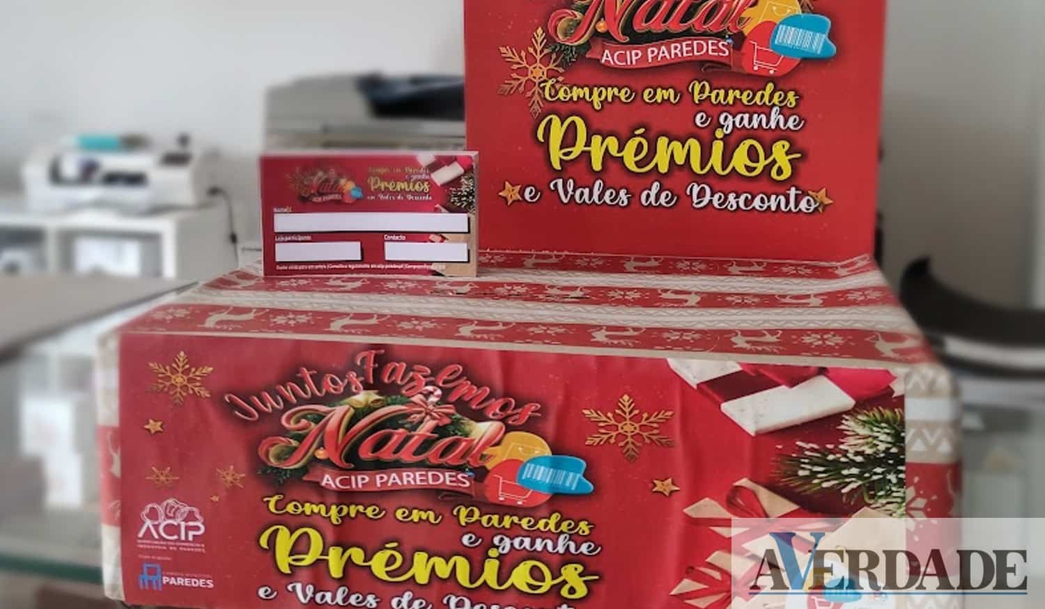 "Compre em Paredes e GANHE PRÉMIOS" com inscrições abertas até 18 de dezembro