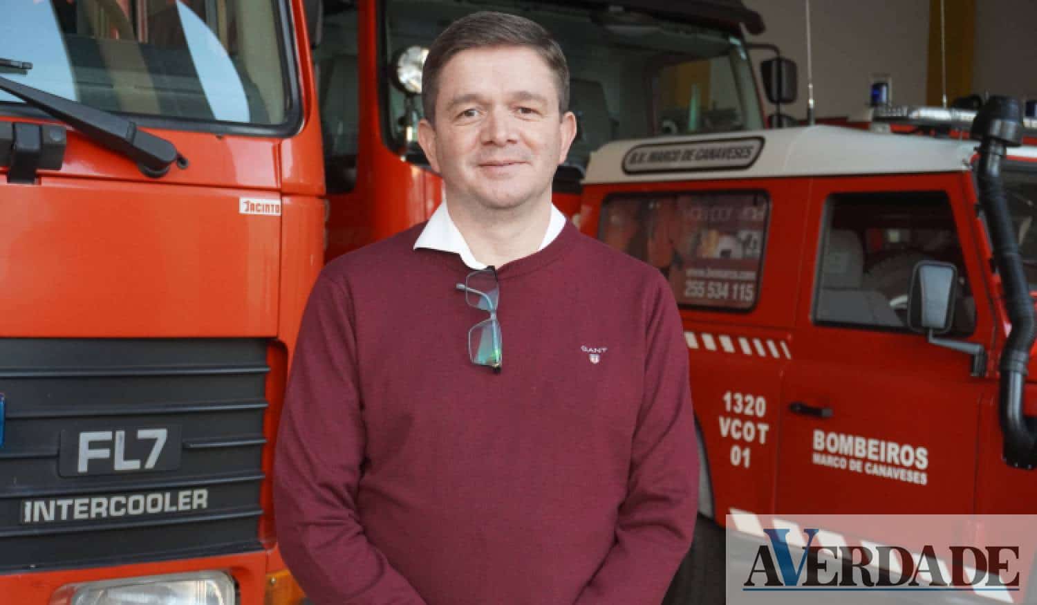 João Lima: "Este é o momento mais marcante de ser presidente dos Bombeiros do Marco"