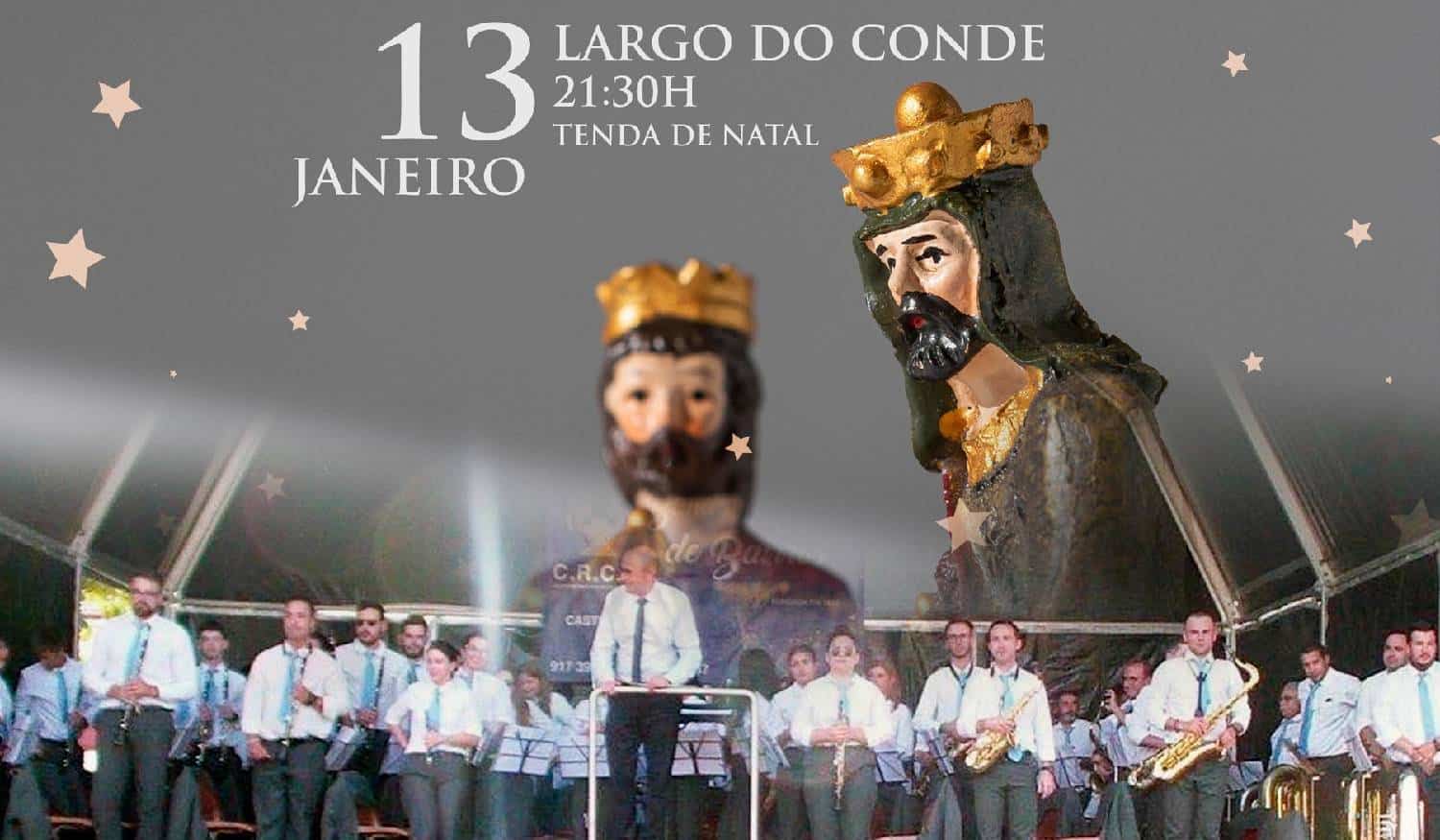 Castelo de Paiva acolhe Concerto de Reis