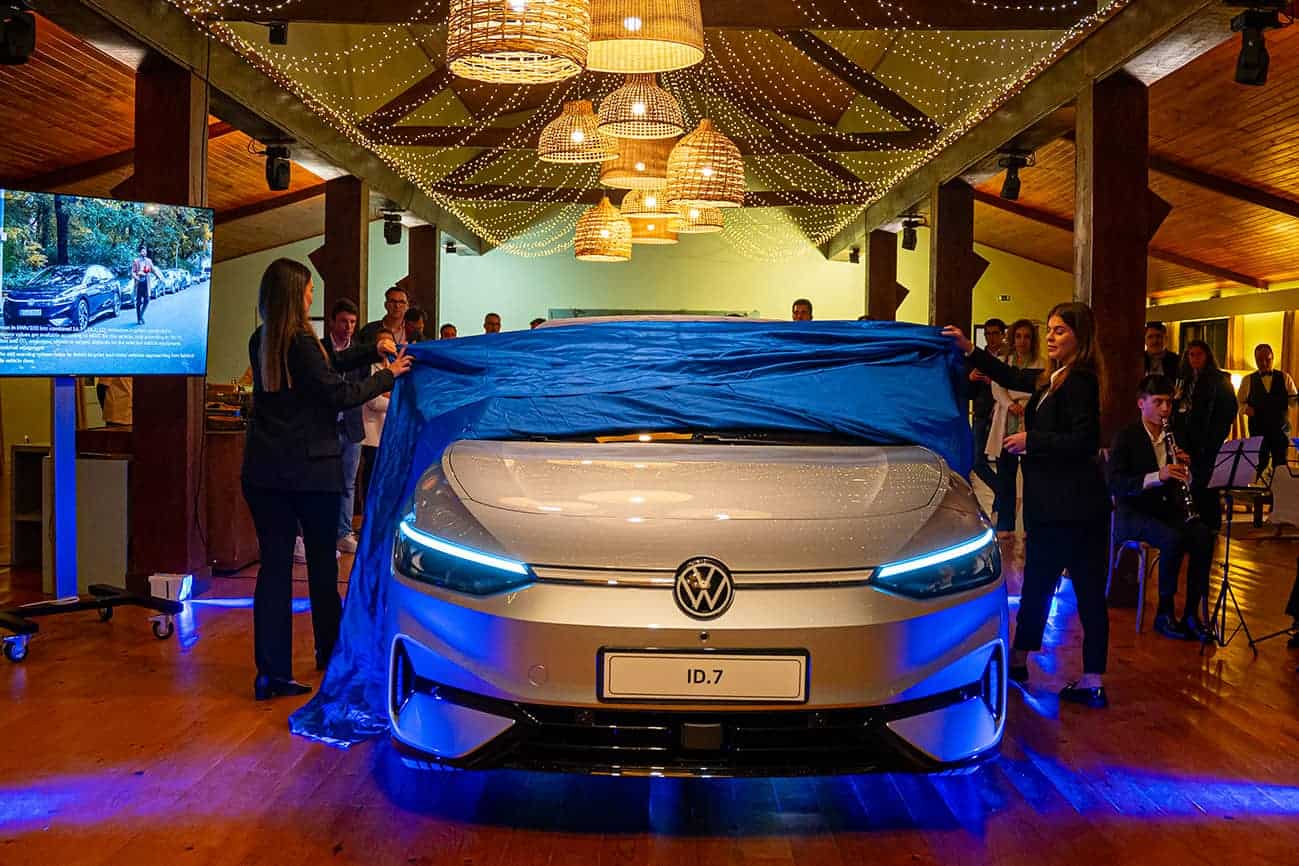 Carby apresentou o novo VW ID.7: Uma aposta forte na mobilidade elétrica premium