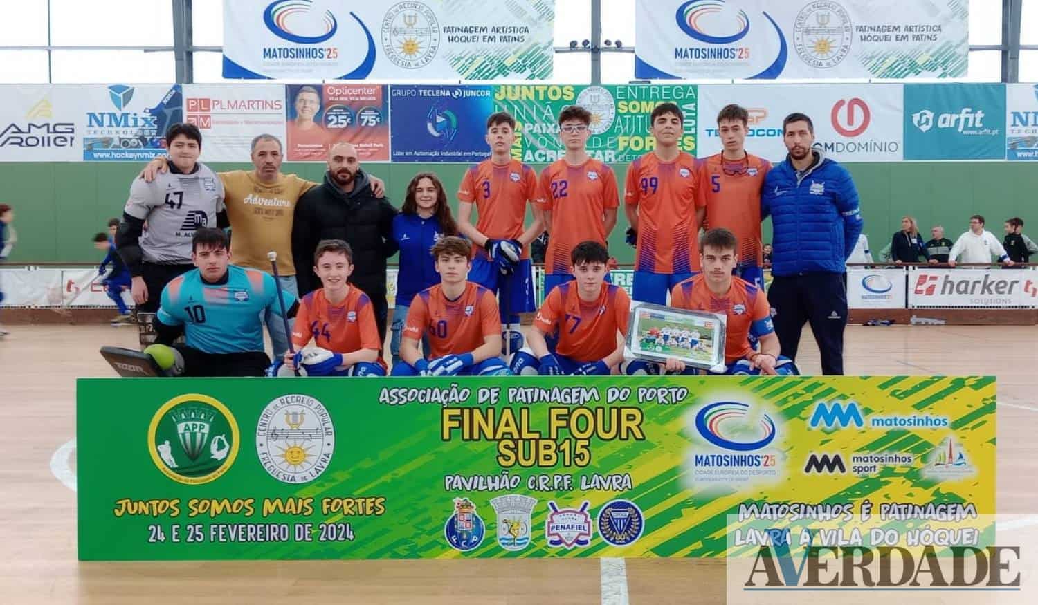 Escalão sub-15 do Hóquei Clube de Penafiel apurado para o campeonato nacional