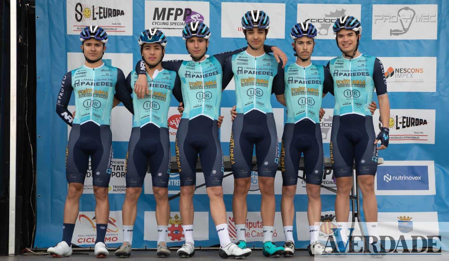 Academia de Ciclismo Paredes Fortunna conquistou dois pódios em Valência