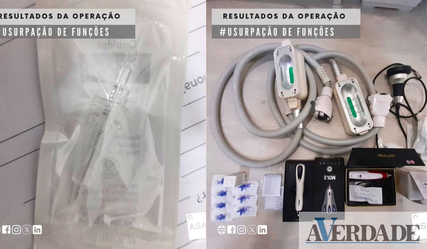 ASAE instaura três processos-crime e apreende dispositivos médicos no Norte do país