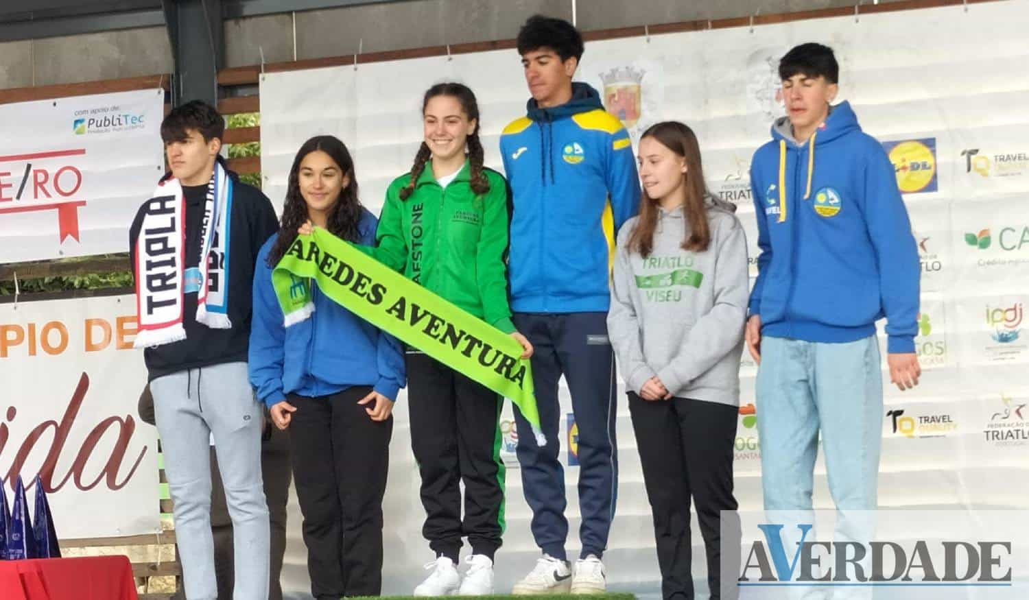 Atletas do "Paredes Aventura" conquistaram três pódios no Campeonato Nacional de Duatlo