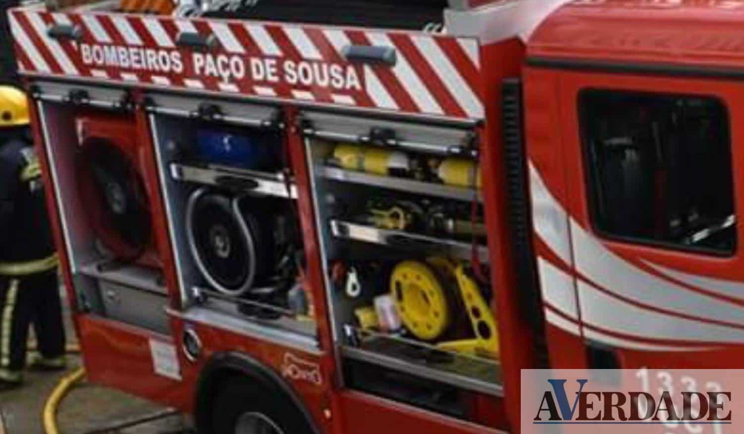 Incêndio deflagrou em rés-do-chão de um prédio em Penafiel