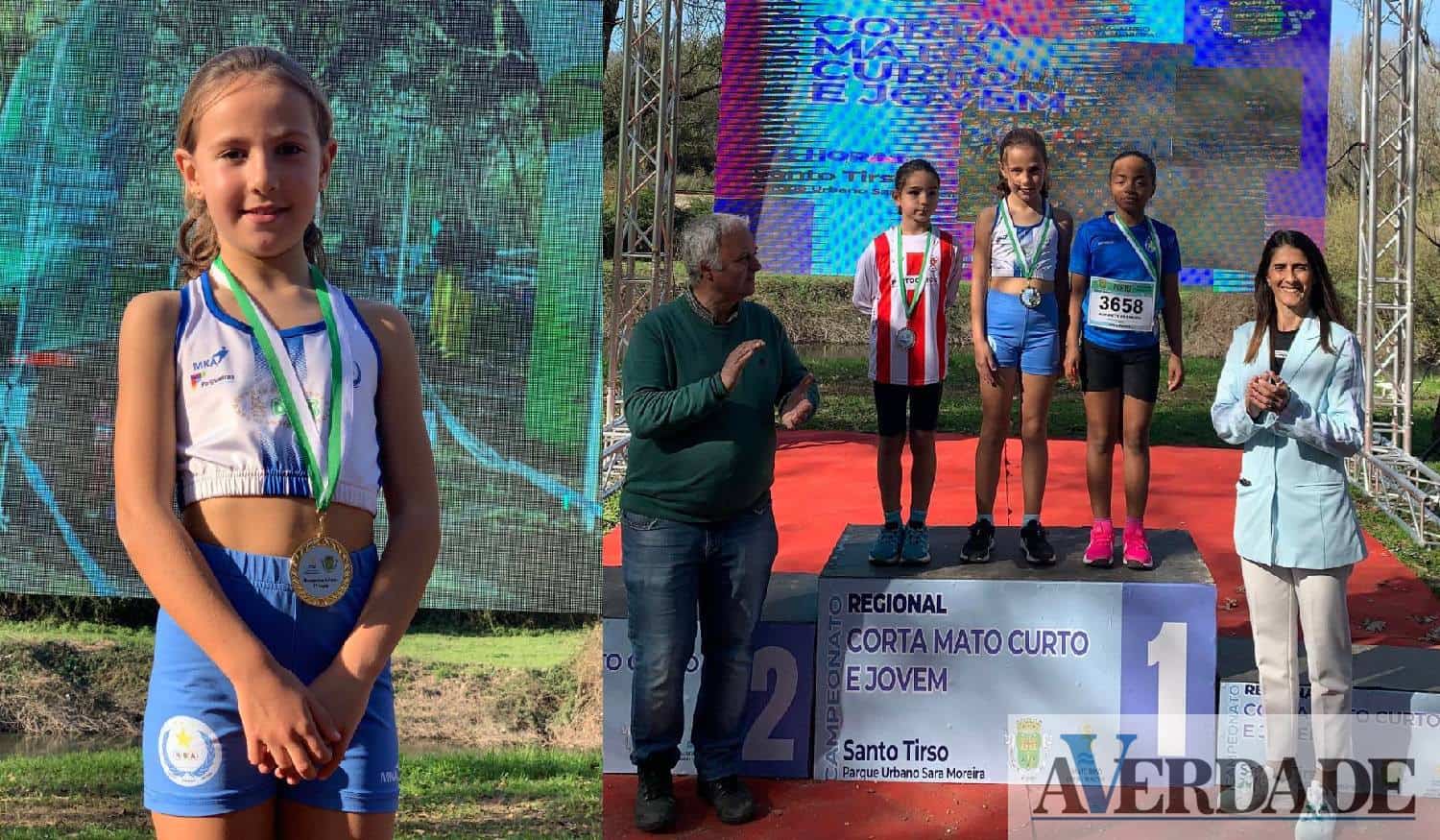 Atleta marcoense Íris Queirós vence novo campeonato regional de corta mato