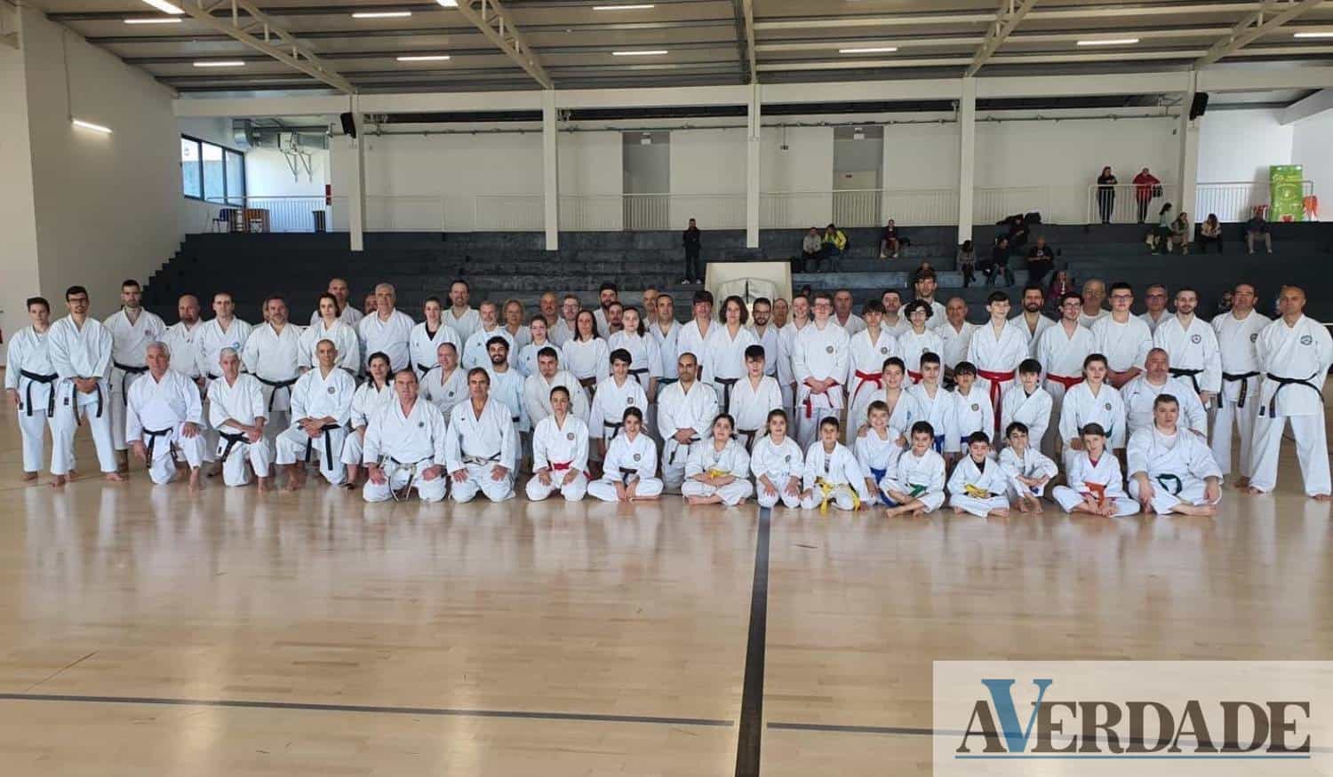 Escola de Karate do Marco participou em estágio técnico de formação - Katas