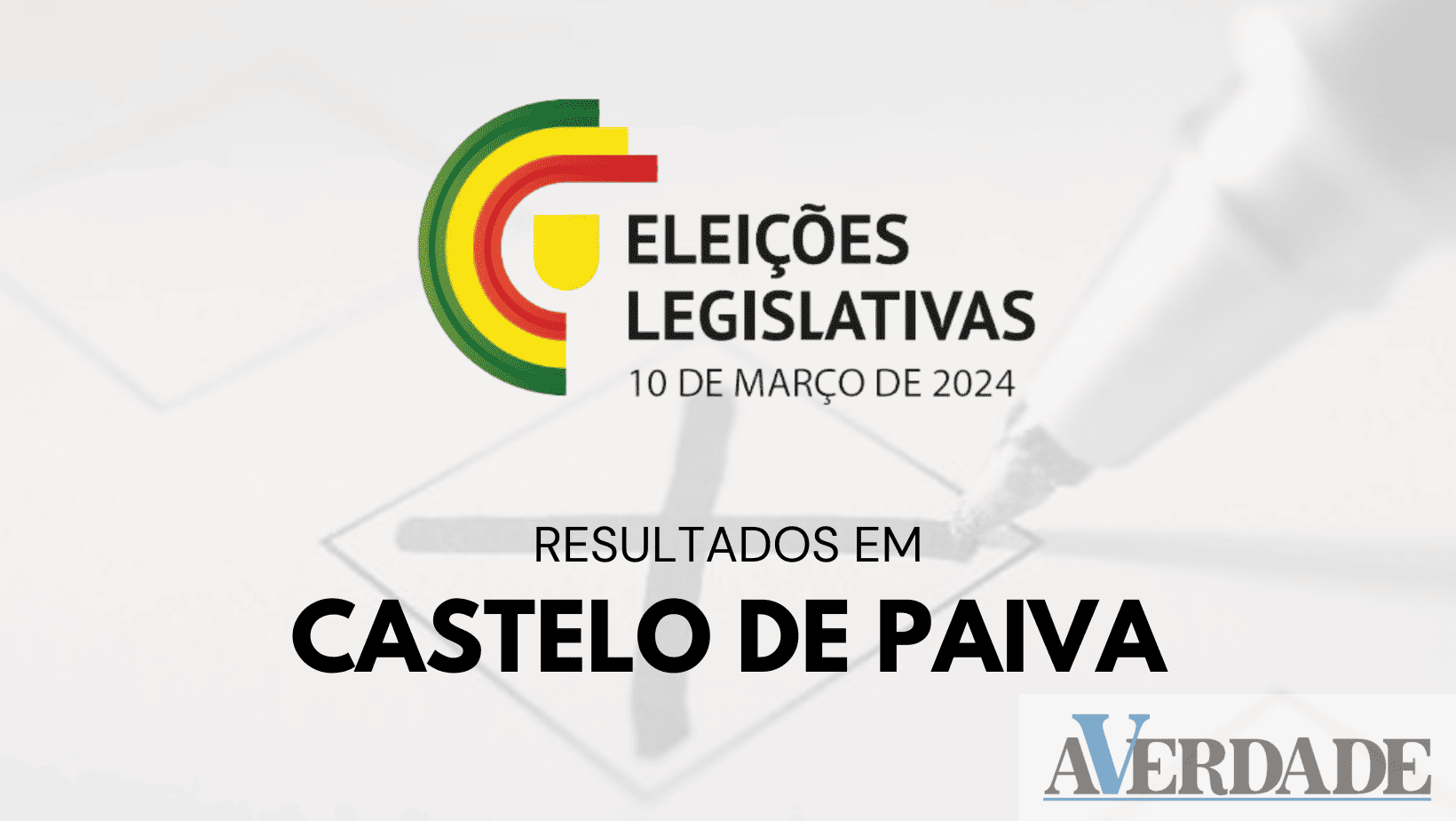 Eleições Legislativas: Aliança Democrática vence em Castelo de Paiva