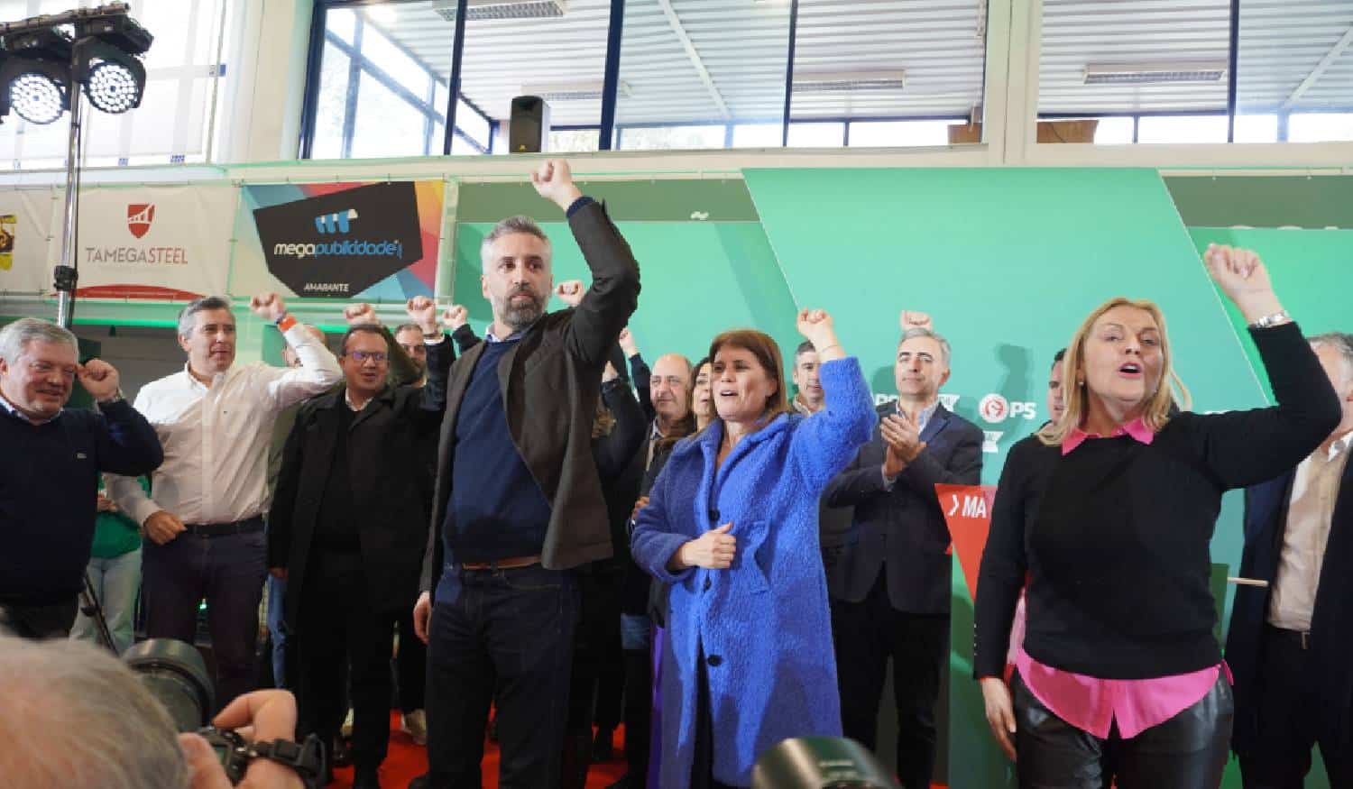 Pedro Nuno Santos realizou comício em Marco de Canaveses: "As mulheres são o centro"