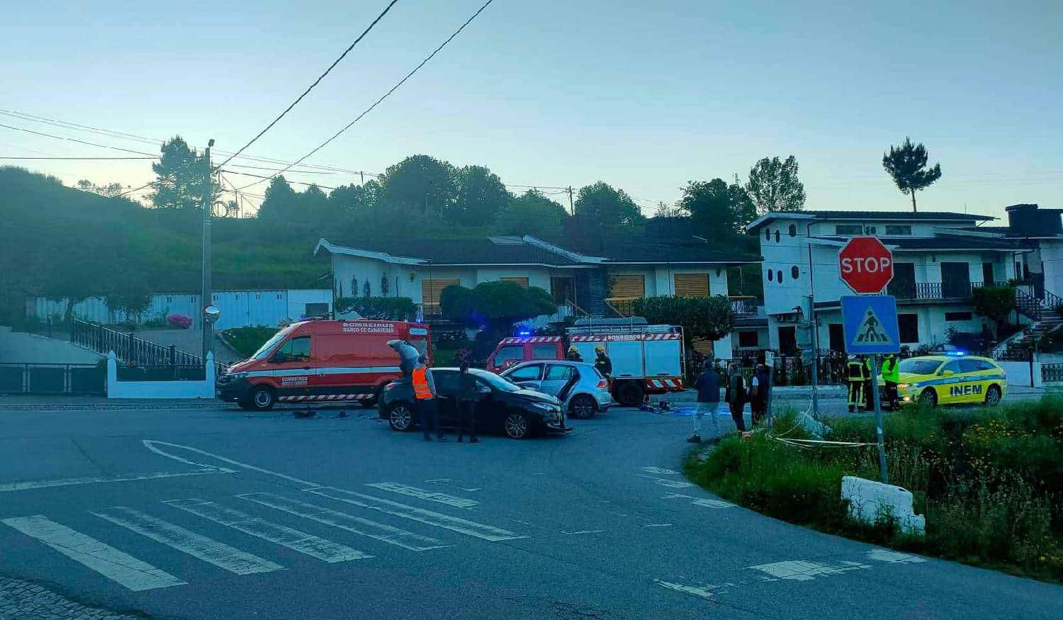 Marco de Canaveses: Acidente em Sobretâmega provoca dois feridos
