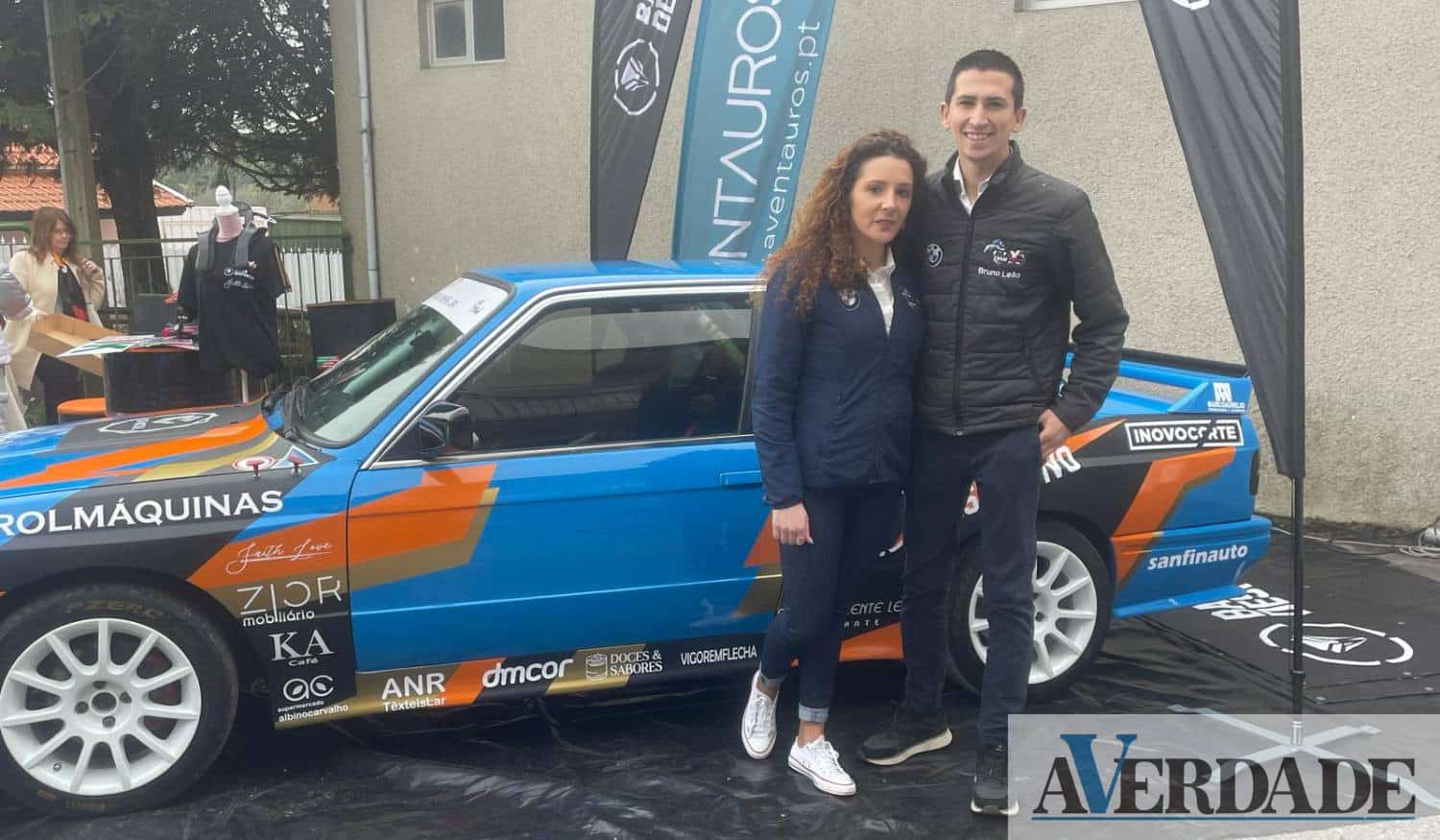 Bruno Leão e Rita Faria apresentaram nova época da Maxi Rally Team