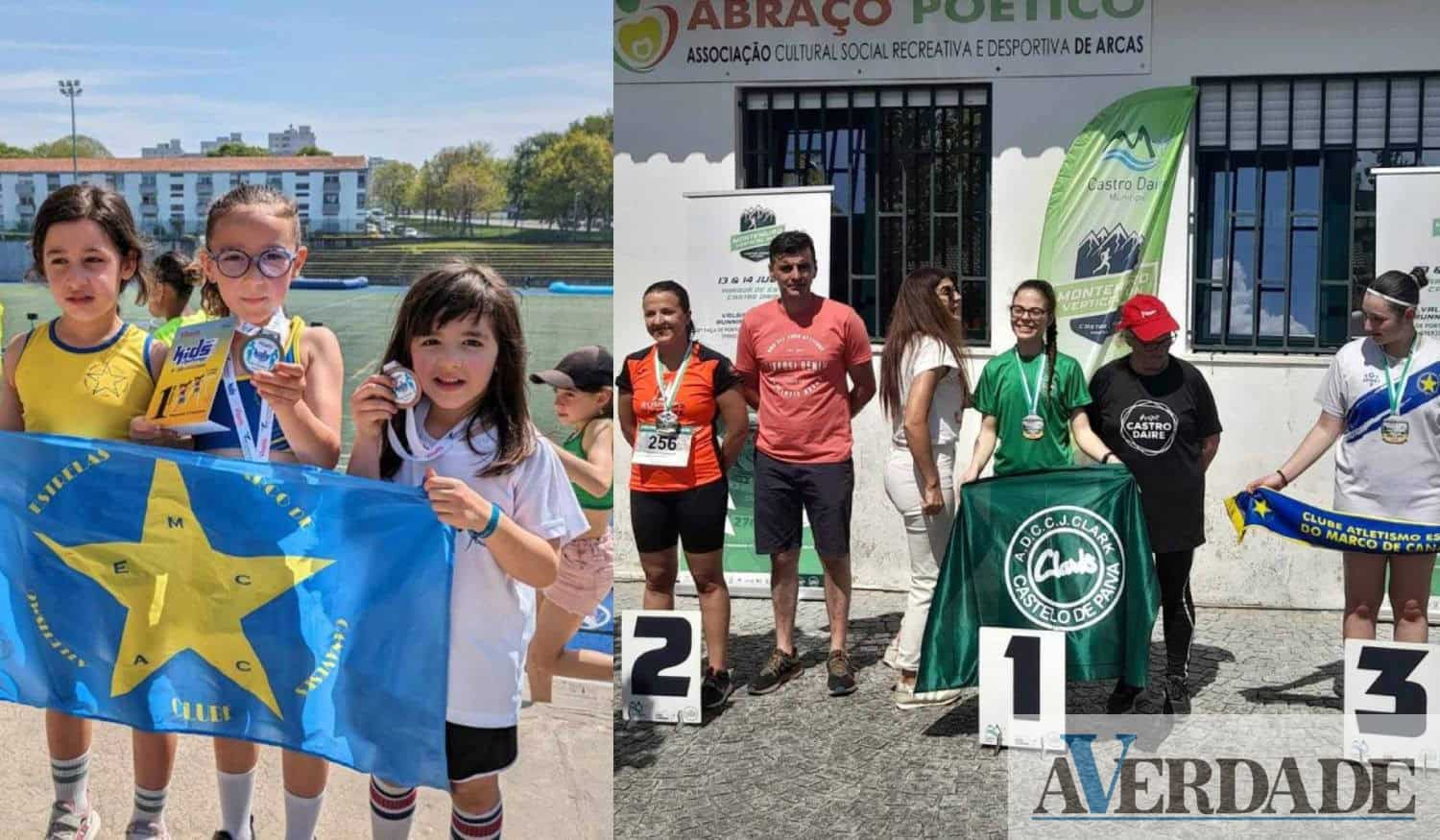 Atletas do Clube Estrelas do Marco conquistaram lugares de destaque em Ramalde e Castro Daire