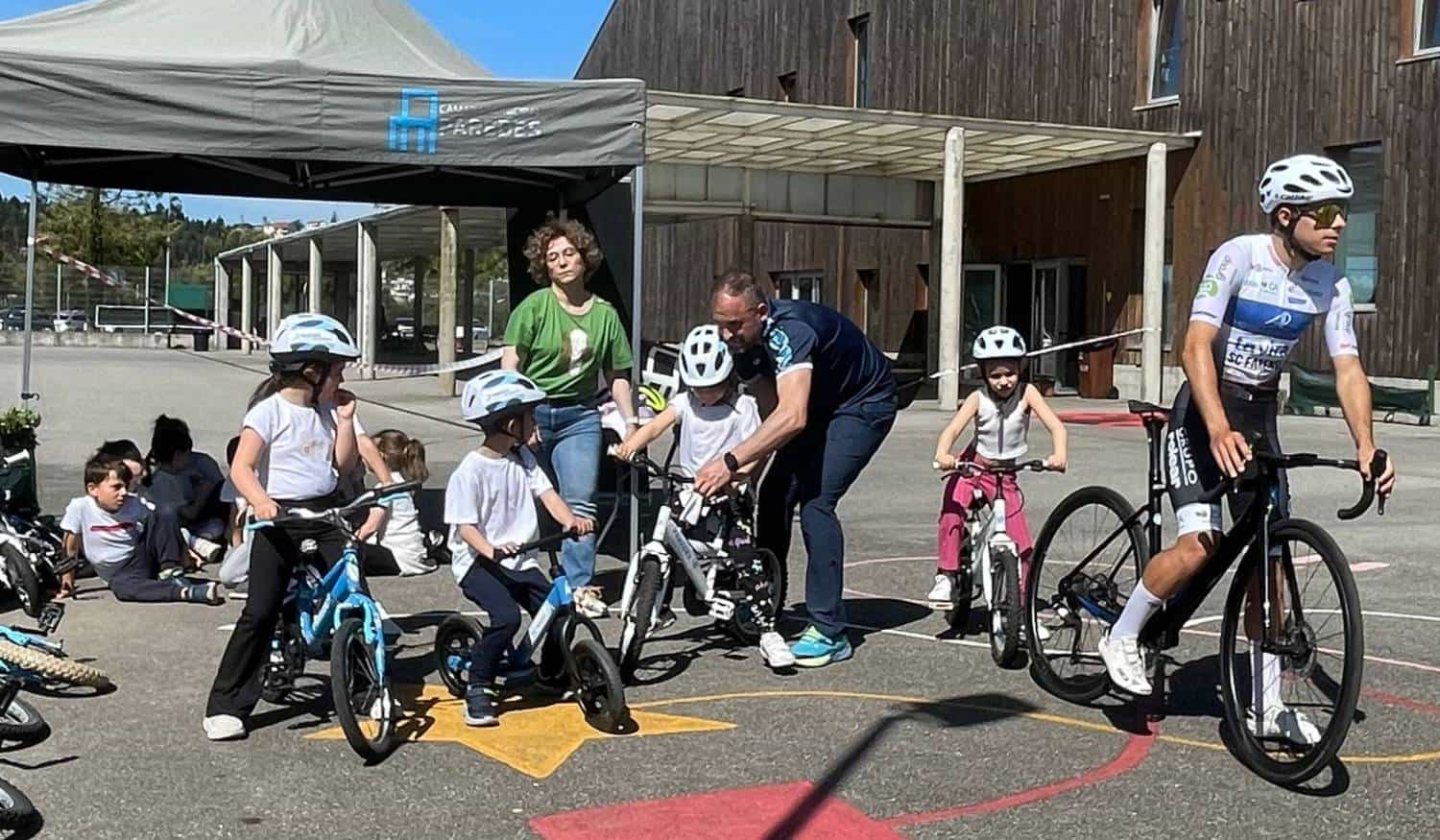 Paredes: Projeto Biciclar foi até escolas de Lordelo