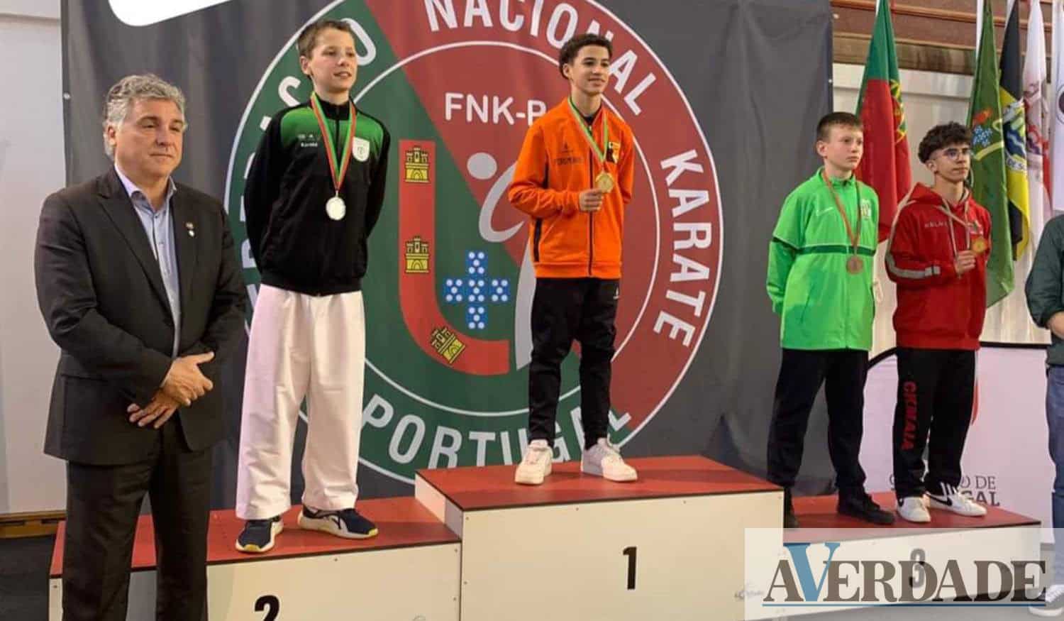 Pedro Morais vence título de campeão nacional na categoria Kumite Juvenil -50kg