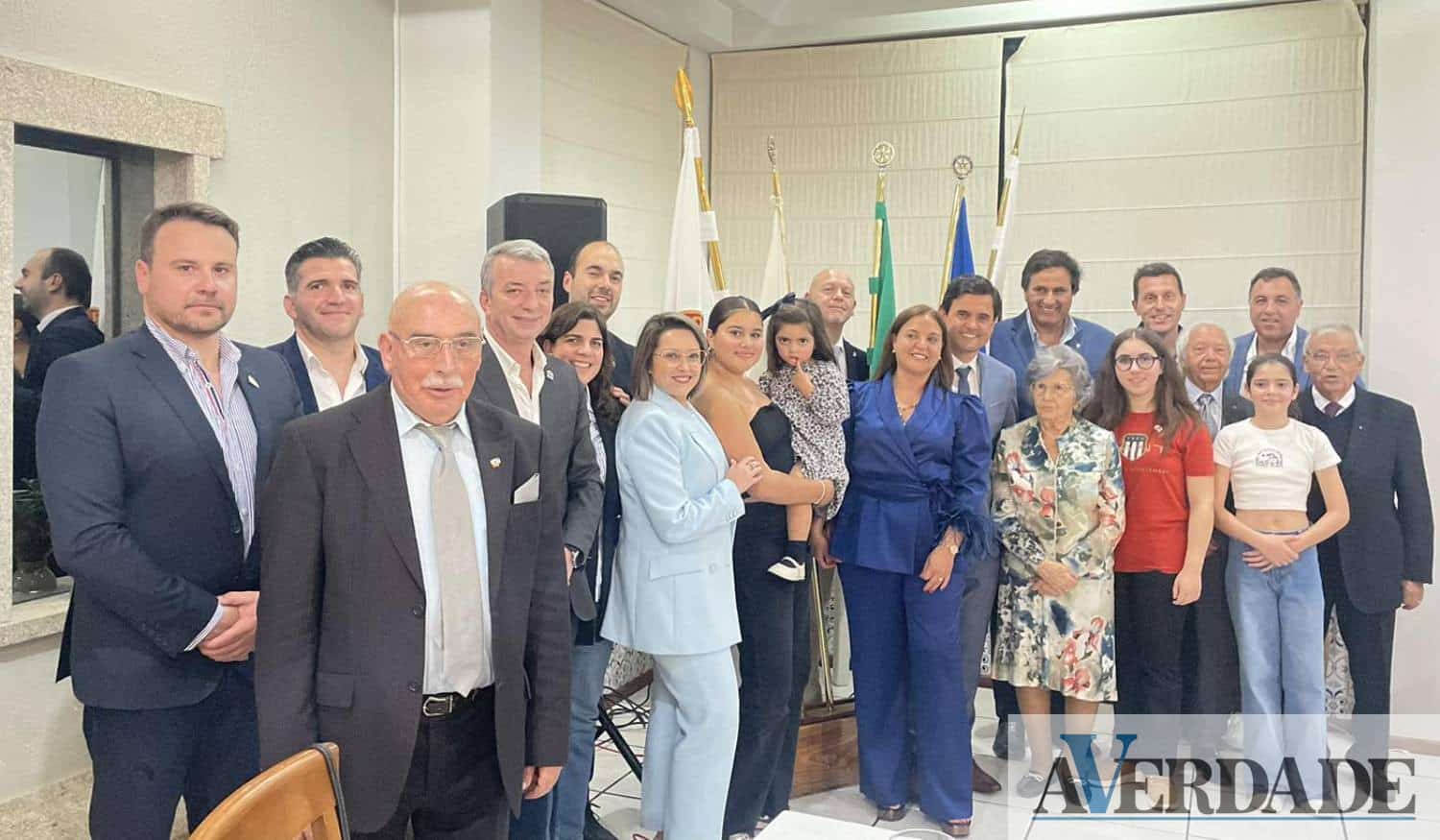 Rotary Club de Castelo de Paiva homenageou Natividade Santos e Manuel Francisco