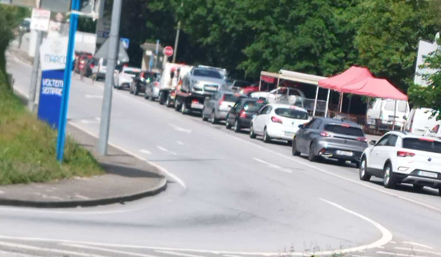 Trânsito condicionado em Marco de Canaveses junto à ponte
