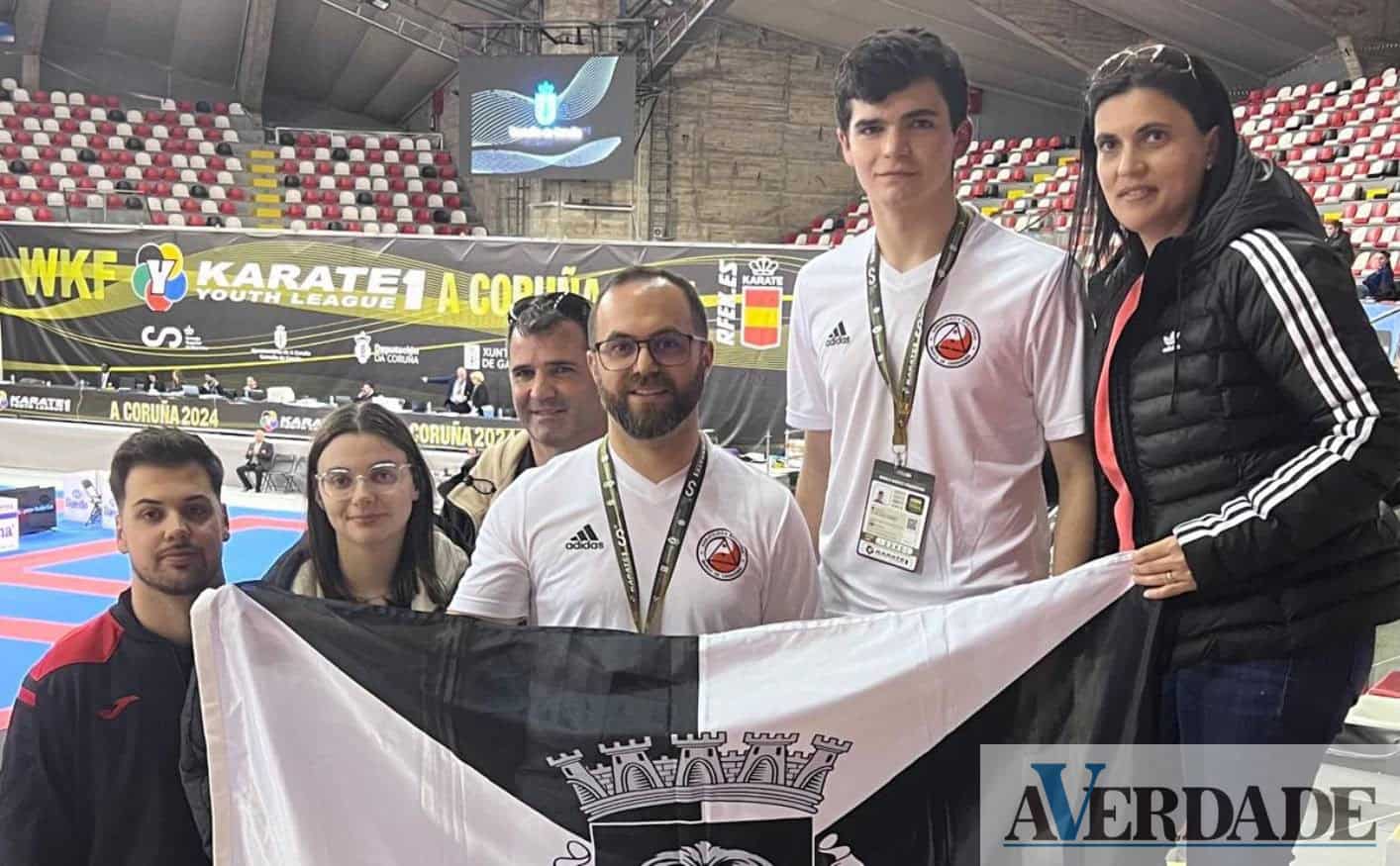 Centro de Karate do Marco participou pela primeira vez na Youth League na Corunha