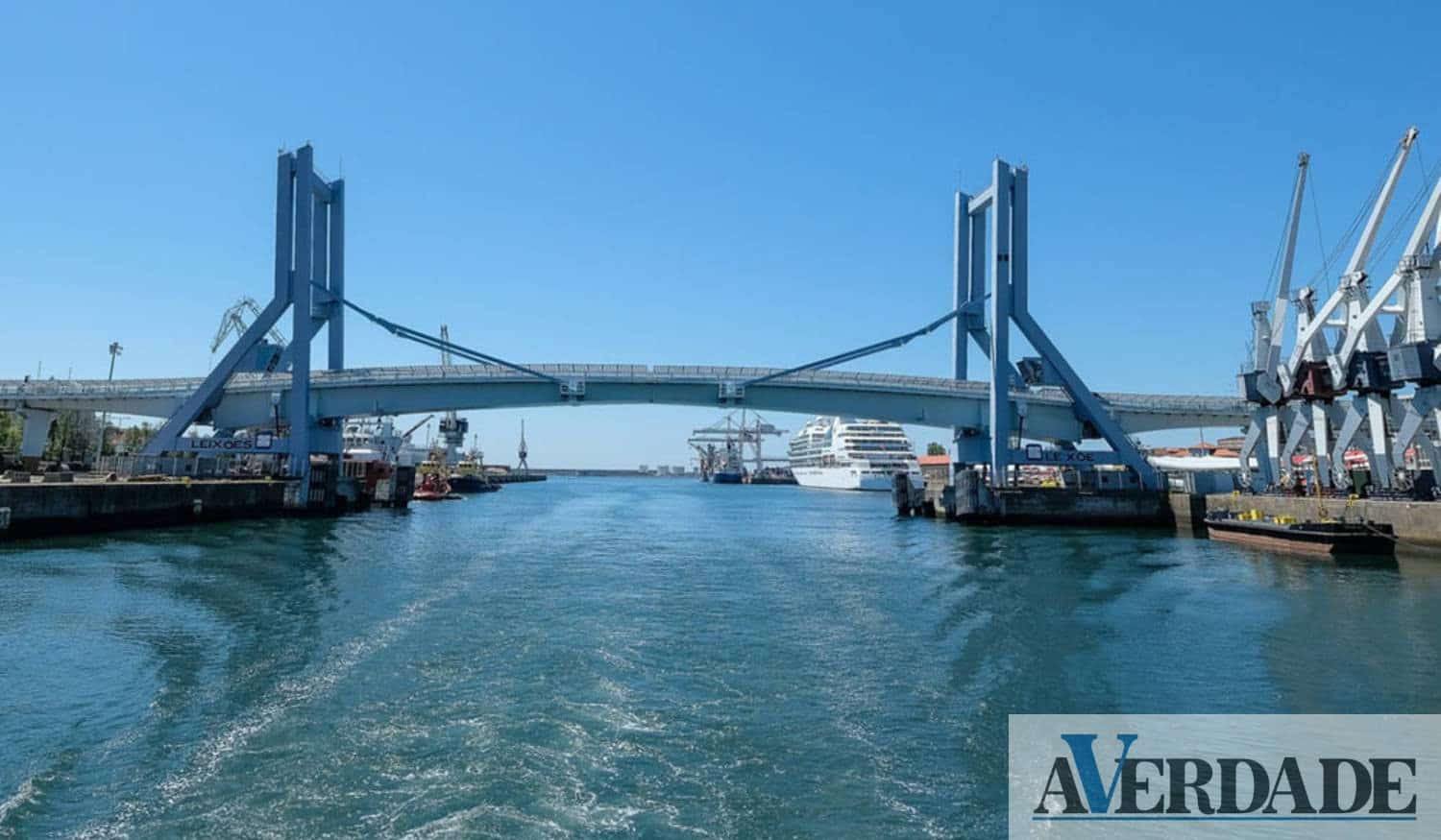APDL lança concurso público para Modernização da Ponte Móvel de Leixões