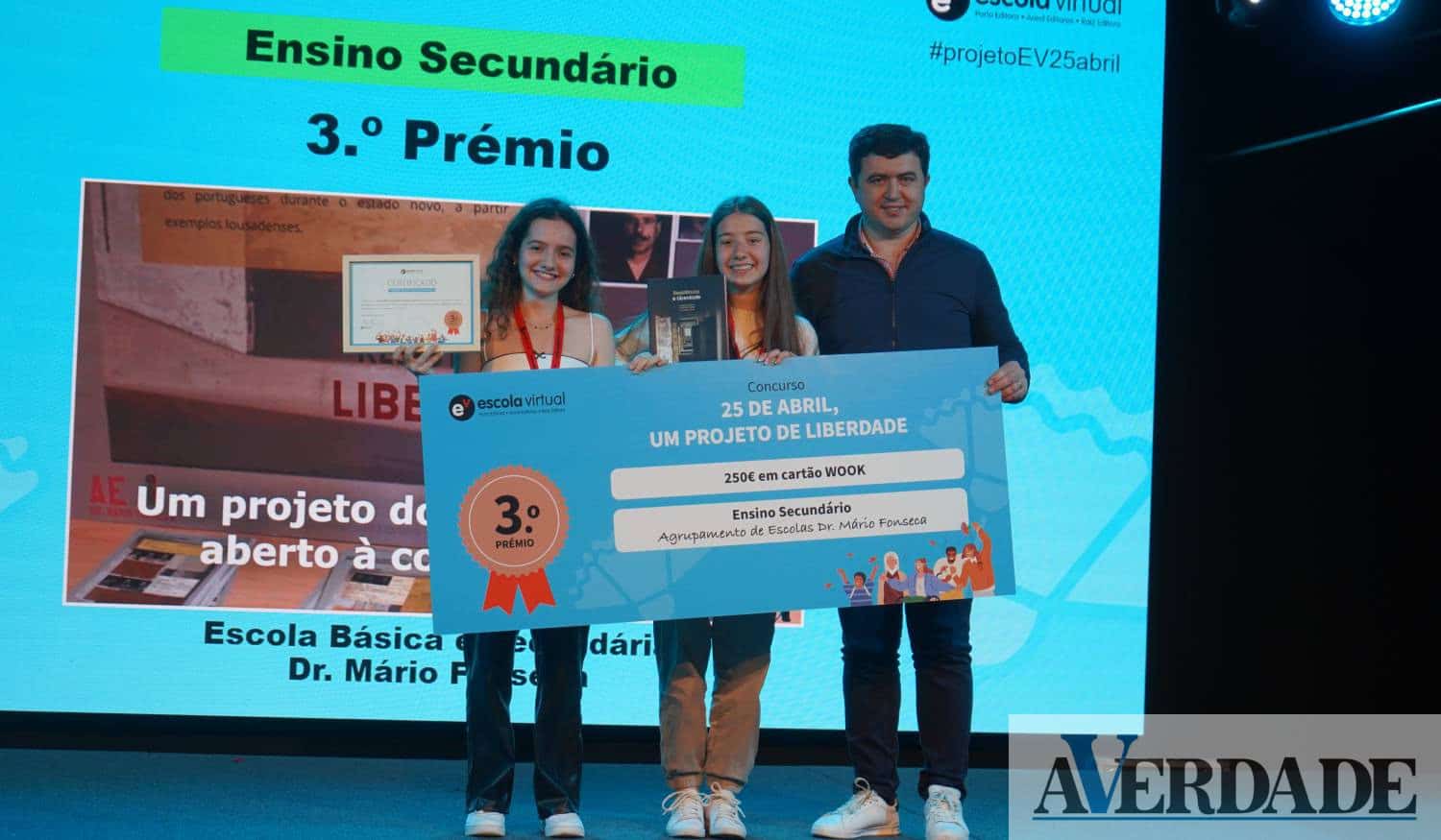 Projeto de alunos de Lousada conquistou o 3.º prémio em concurso da Escola Virtual