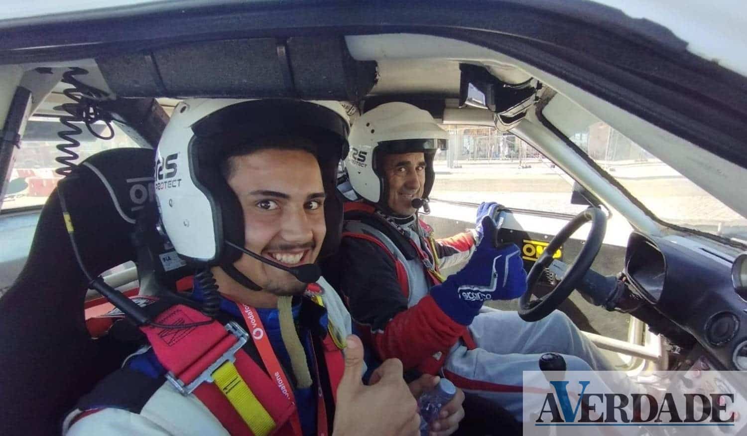 Samuel Fonseca estreou-se no Rally de Portugal ao lado do pai: "Foi um orgulho enorme"