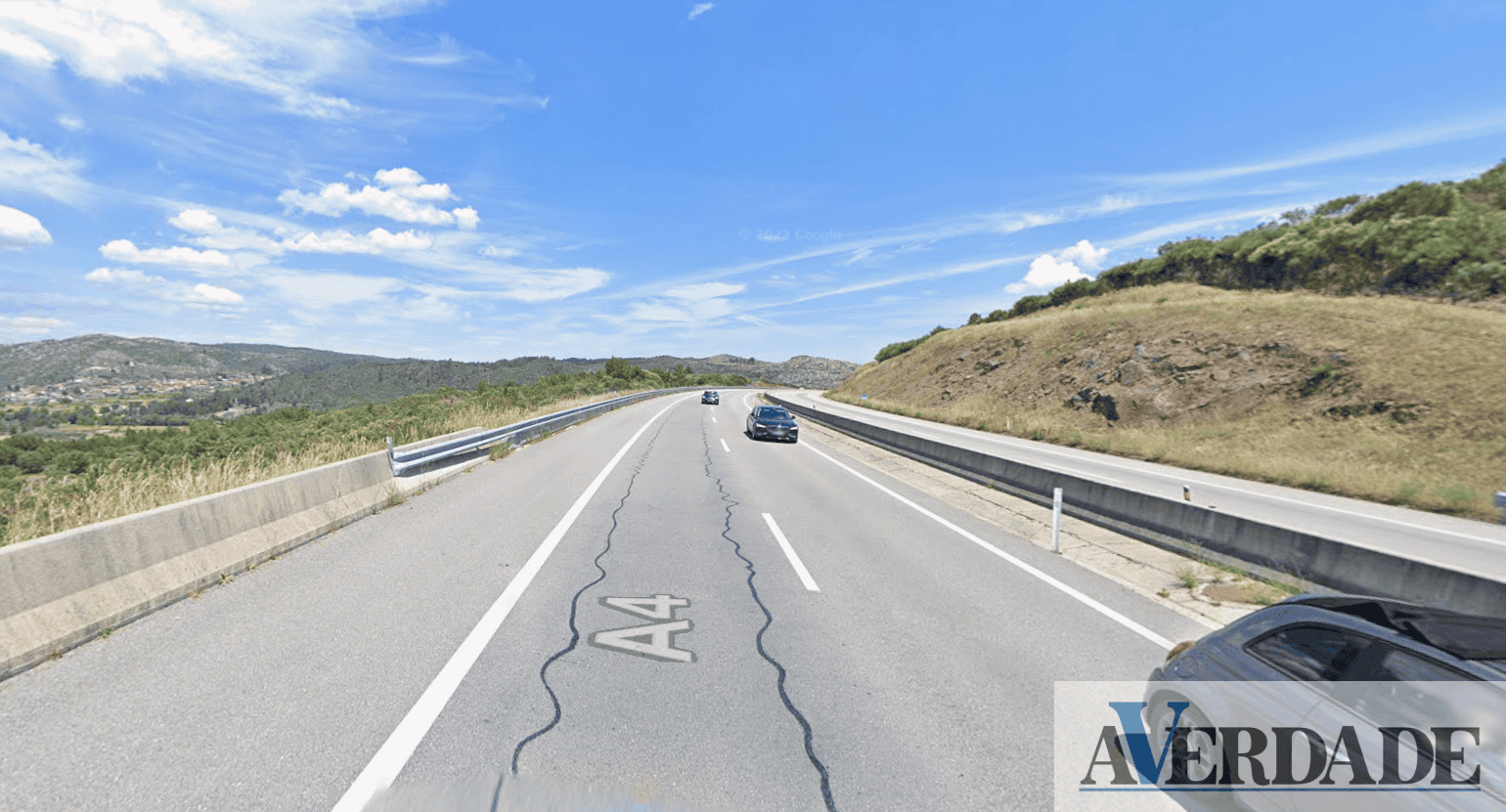 Trânsito vai estar cortado na A4 esta semana devido a obras