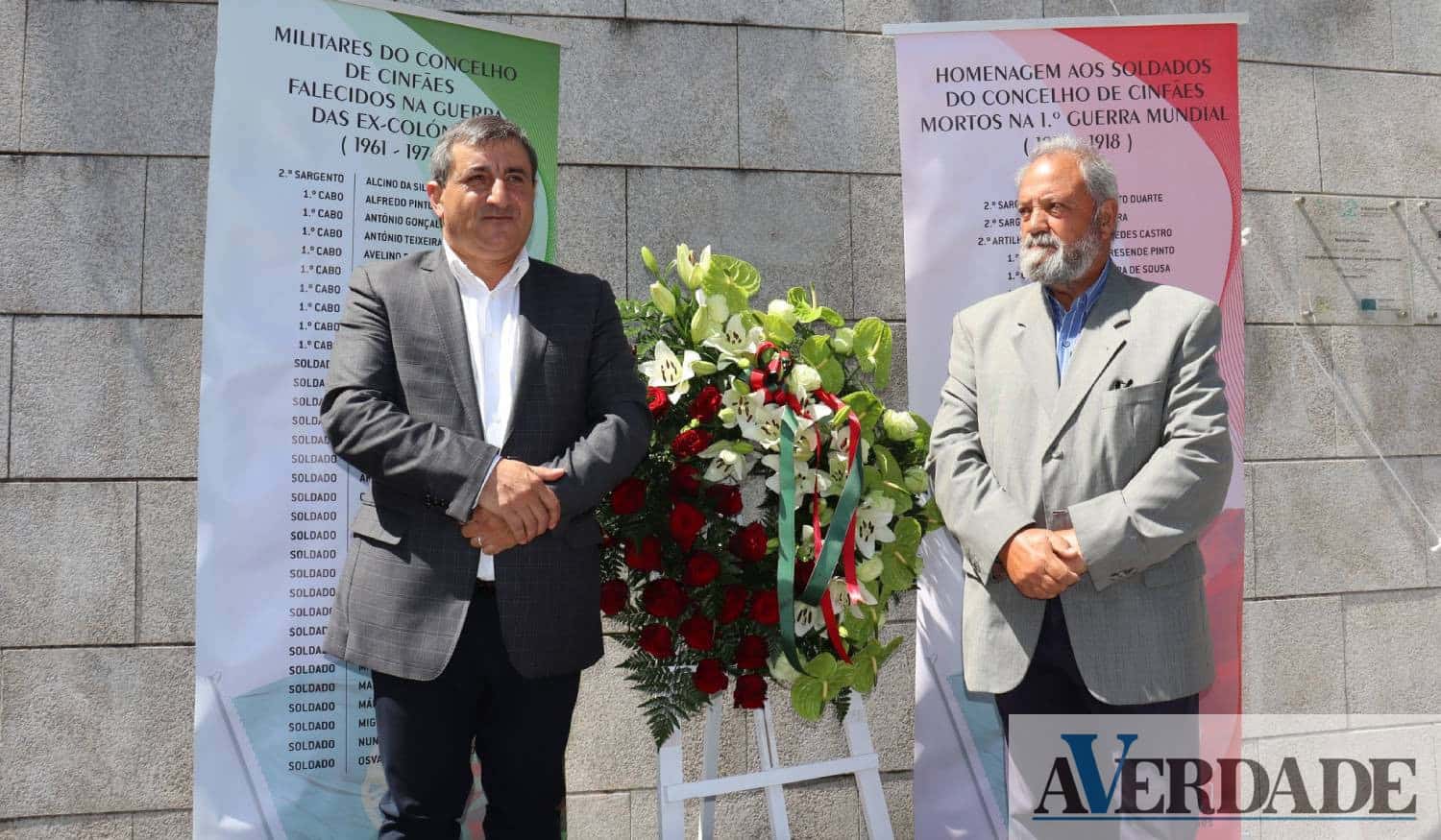 Município de Cinfães assinalou Dia de Portugal com homenagens a ex-combatentes