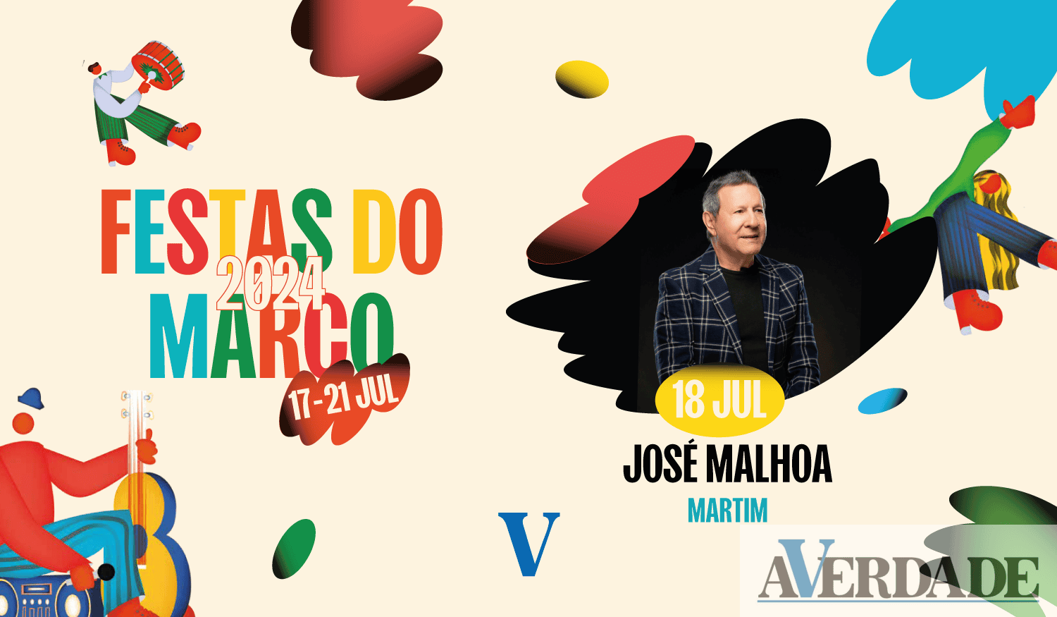 José Malhoa é a cabeça do cartaz do segundo dia das Festas do Marco