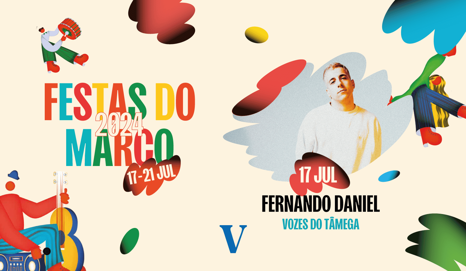 Fernando Daniel abre programa das Festas do Marco esta quarta-feira