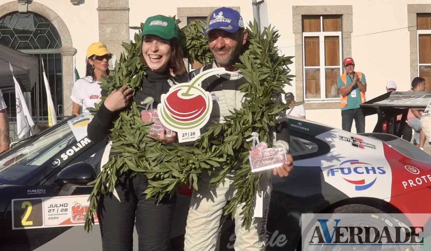 Vítor Pascoal e Inês Braga venceram primeira edição do Rally Rota da Cereja de Resende