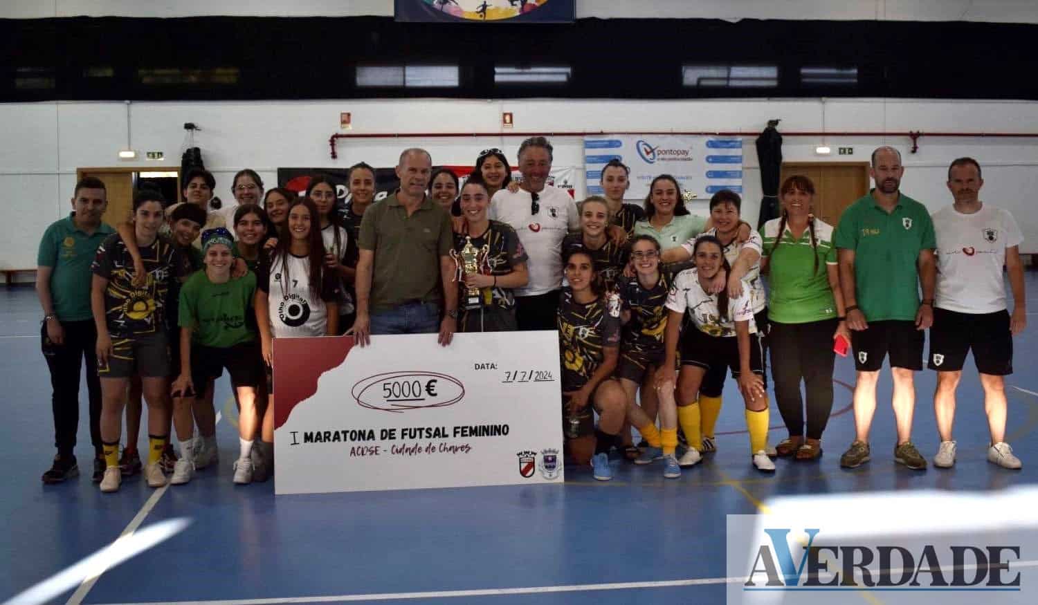 FC Águias de Santa Marta conquistam Maratona de Futsal Feminina em Chaves