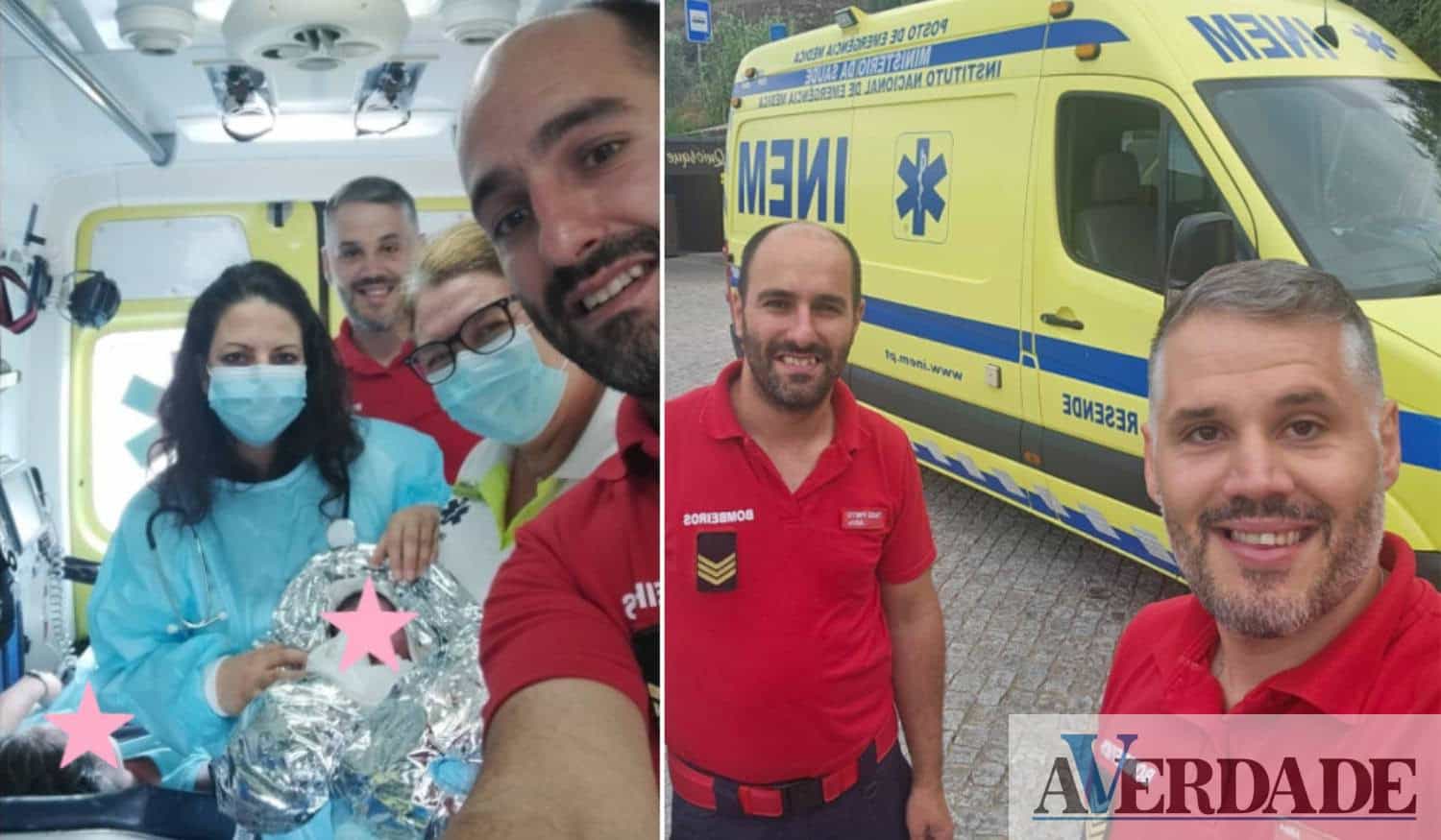 Bombeiros de Resende fazem parto na ambulância a caminho do hospital
