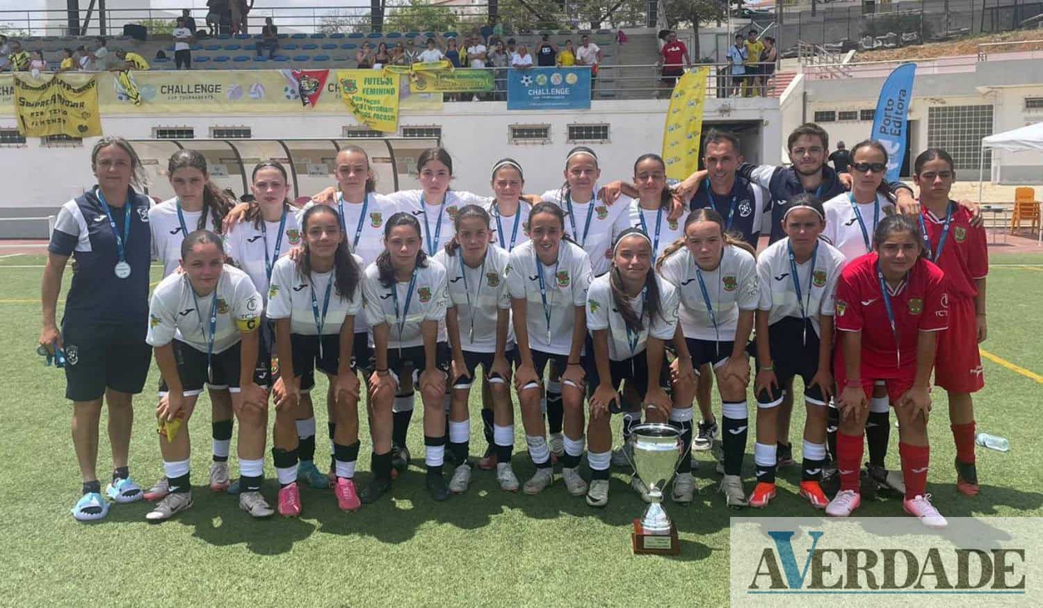Equipa sub-15 feminina do FC Paços de Ferreira esteve na final do Torneio "Challenge Cup"