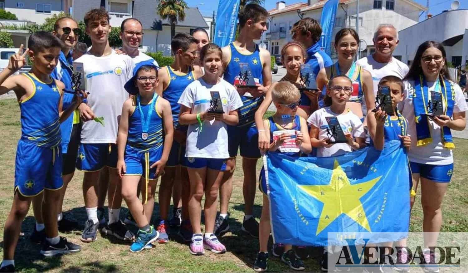 Clube Atletismo Estrelas Marco conquistaram vários pódios no Grande Prémio de Atletismo