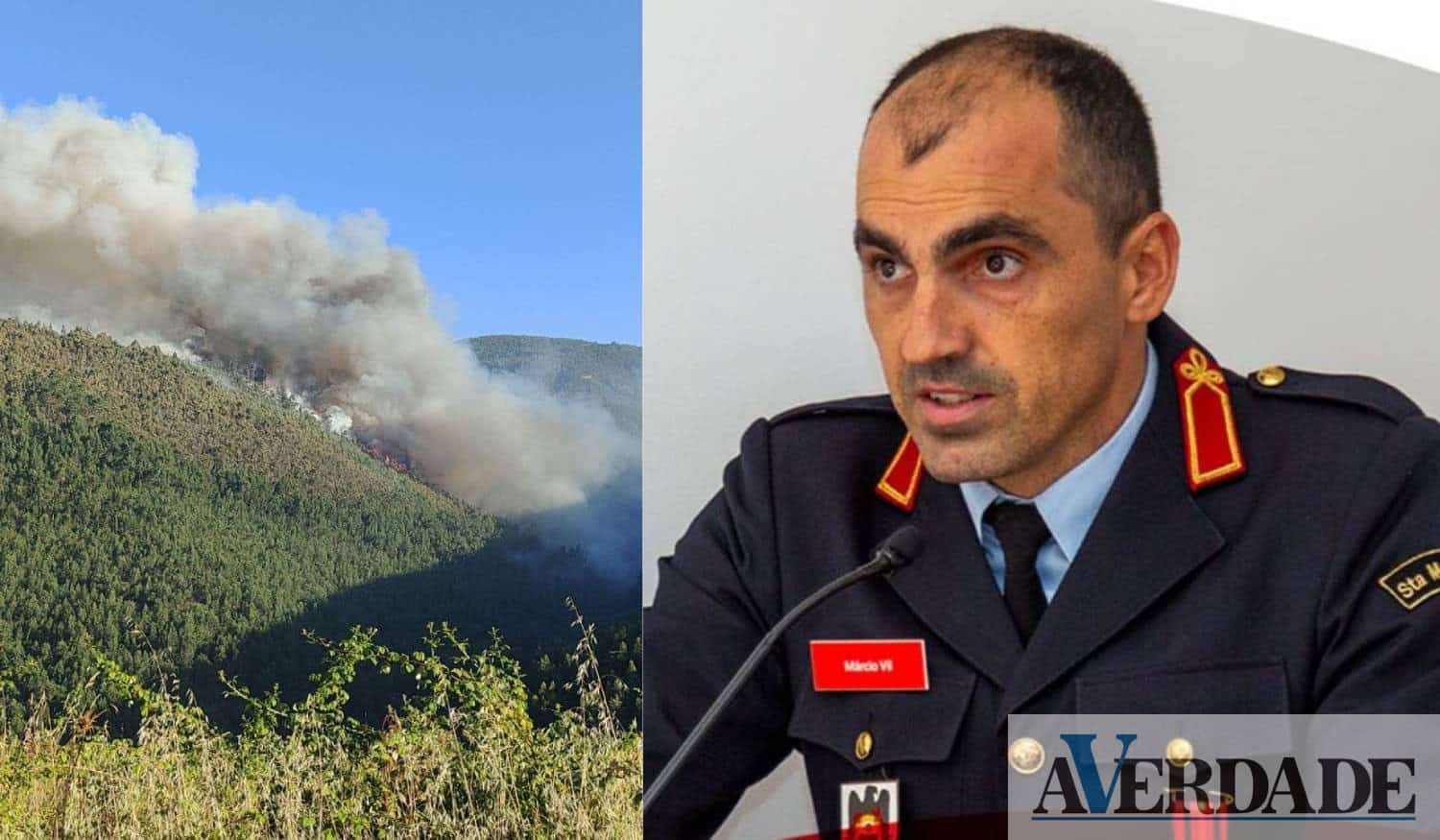 Bombeiros de Santa Marinha do Zêzere combateram primeiro incêndio "significativo" do ano