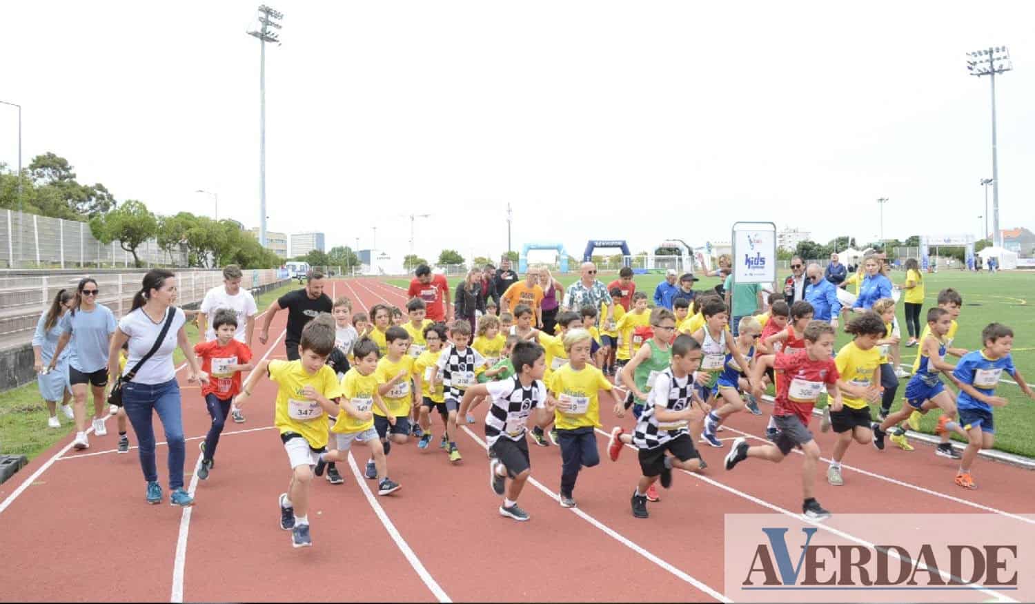 Matosinhos acolheu festa do atletismo e do desporto com a prova Vitalis Kids Challenge