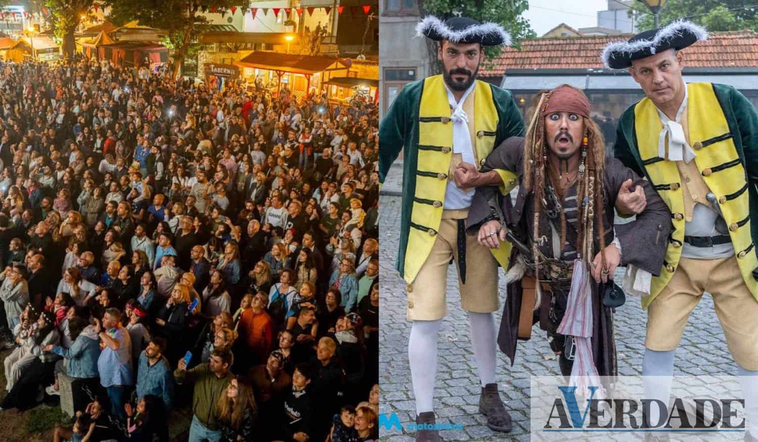 Matosinhos: Ruas de Leça da Palmeira invadidas pelos piratas durante quatro dias