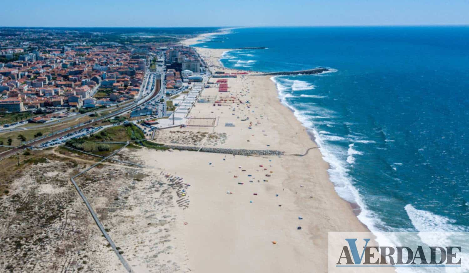 Desaconselhada a ida a banhos nas praias Seca e da Frente Azul em Espinho