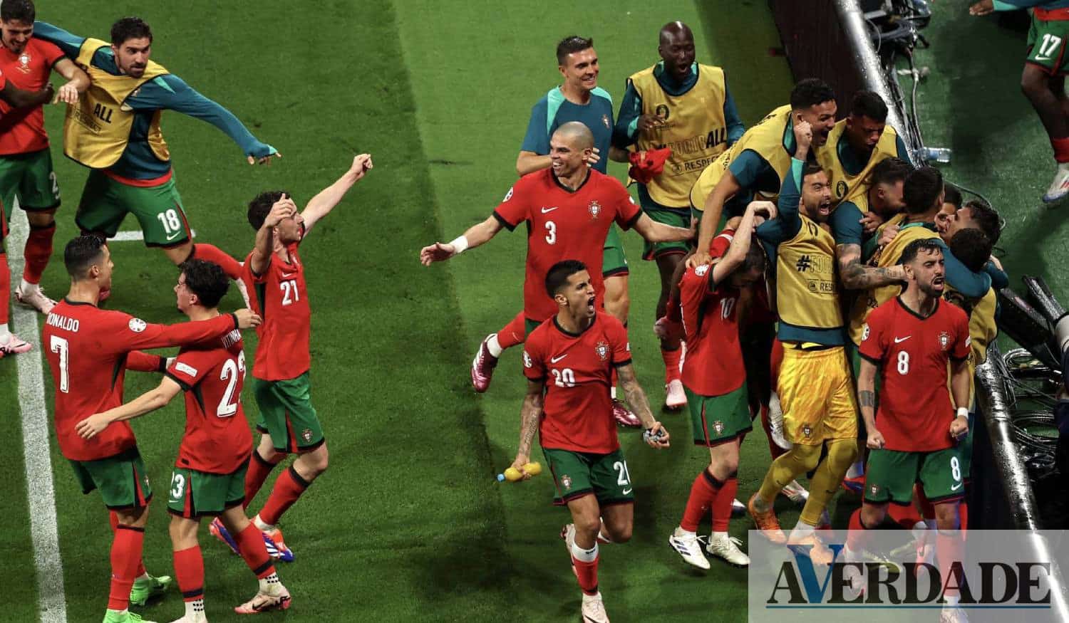 EURO 2024: Portugal discute passagem aos quartos de final frente à Eslovénia
