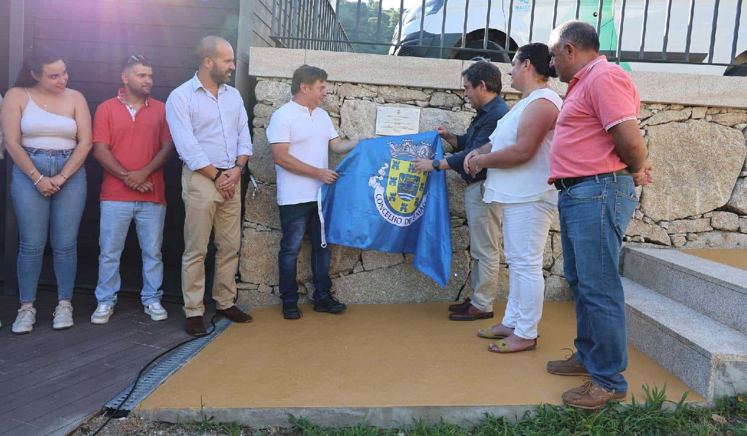 Baião: Inaugurada Zona de Lazer Fluvial de Loivos da Ribeira