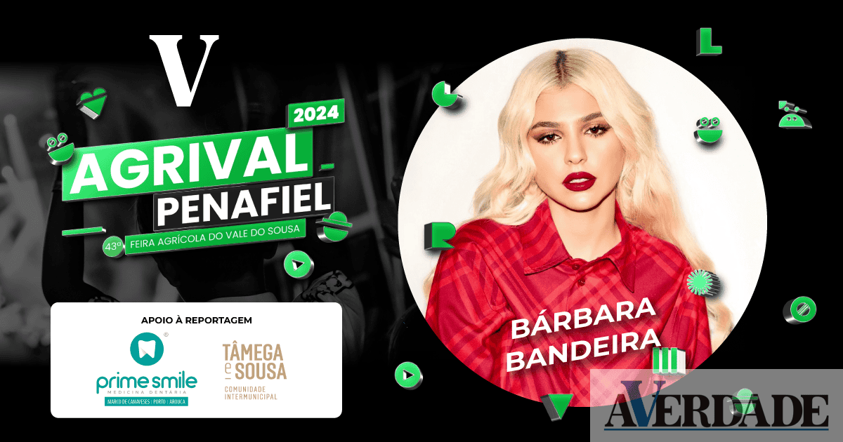 Bárbara Bandeira sobe ao palco da AGRIVAL esta quarta-feira