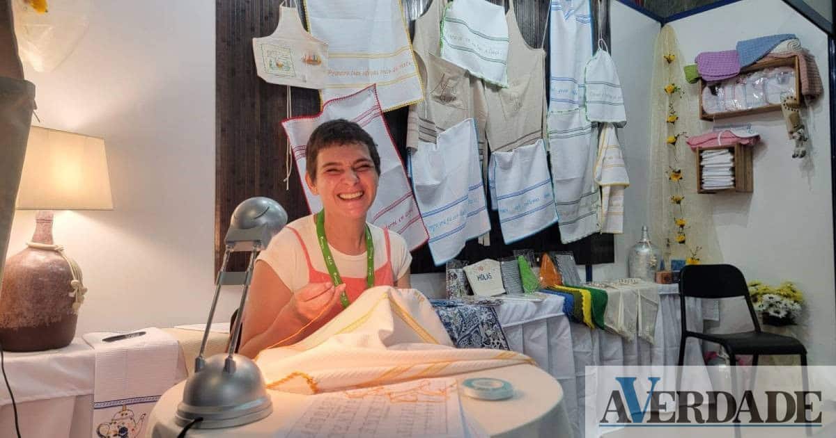 Desde 2016 que Bernardete Ferreira participa na AGRIVAL: "O artesanato foi um refúgio"